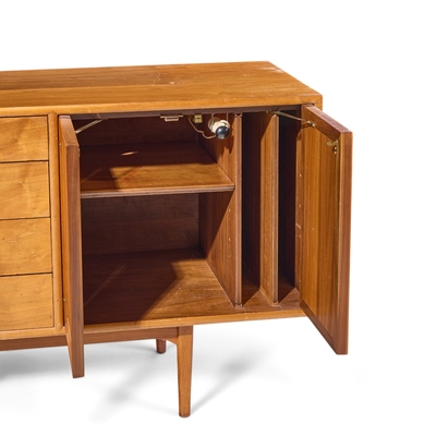 Kipp Stewart Kipp Stewart for Drexel Declaration Mid Century Walnut Credenza