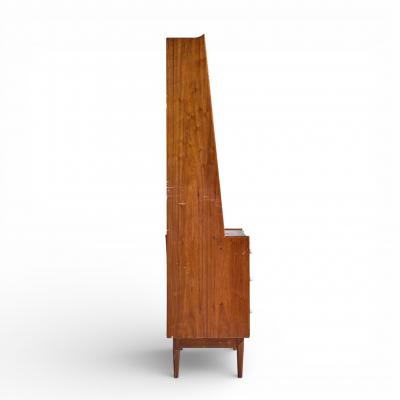 Kipp Stewart Kipp Stewart for Drexel Declaration Mid Century Walnut Secretary Desk