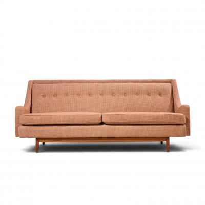 Kipp Stewart Kipp Stewart for Drexel Mid Century Walnut Sofa