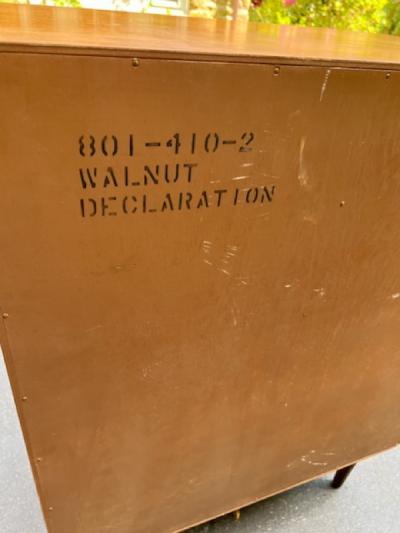 Kipp Stewart SUPERB MID CENTURY HIGH CHEST BY KIPP STEWART FOR DREXEL