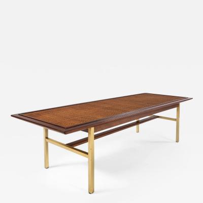 Kipp Stewart Stewart MacDougall Drexel Sun Coast Brass Coffee Table by Kipp Stewart Stewart McDougall