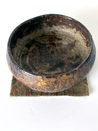 Kitaoji Rosanjin Japanese Glazed Stoneware Bowl by Kitaoji Rosanjin Ex Musuem
