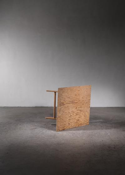 Klaus Grabe Klaus Grabe rare height adjustable dining or coffee table and stools
