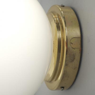 Klaus Michalik Pair of Bau Wall Lamps in Brass Klaus Michalik Orno 1980s
