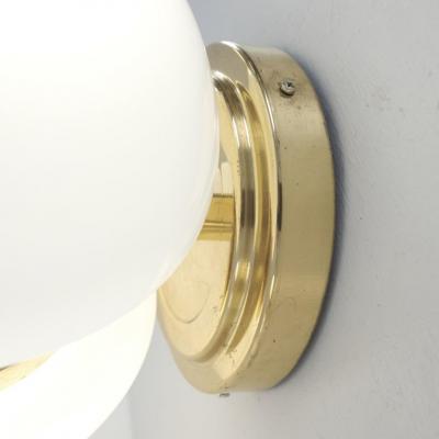 Klaus Michalik Pair of Bau Wall Lamps in Brass Klaus Michalik Orno 1980s