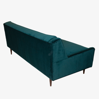 Knoll Era Sofa in Emerald Green Performance Velvet