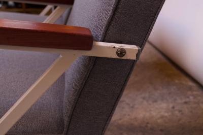 Knoll and Drake Pair of Model R 83 Armchairs by Ladislav Rado for Knoll Drake