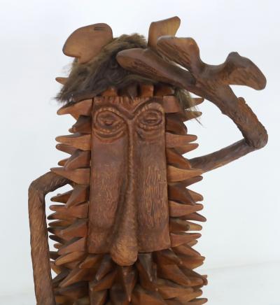 Knud Albert Massive One Of A Kind Scandinavian Modern Troll Sculpture by Knud Albert