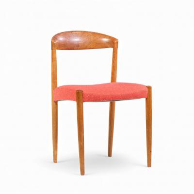 Knud Andersen Model KA120 Mid Century Danish Teak Dining Chairs Set of 8