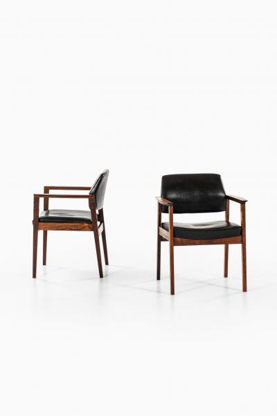 Knud Faerch Armchairs Model 358 Produced by Slagelse M belv rk