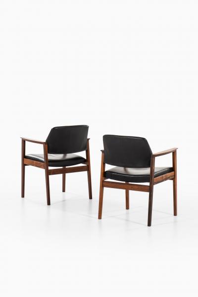 Knud Faerch Armchairs Model 358 Produced by Slagelse M belv rk