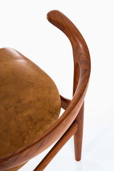 Knud Faerch Knud F rch Chairs Model SM 521 Cowhorn Chair Produced by Slagelse M belfabrik