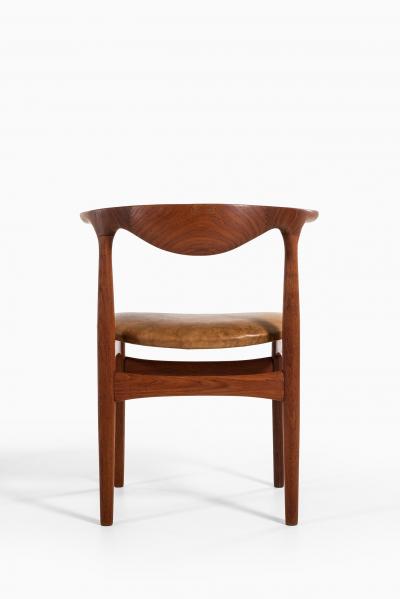 Knud Faerch Knud F rch Chairs Model SM 521 Cowhorn Chair Produced by Slagelse M belfabrik