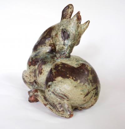 Knud Kyhn Knud Kyhn storeware deer for Royal Copenhagen Denmark 1950