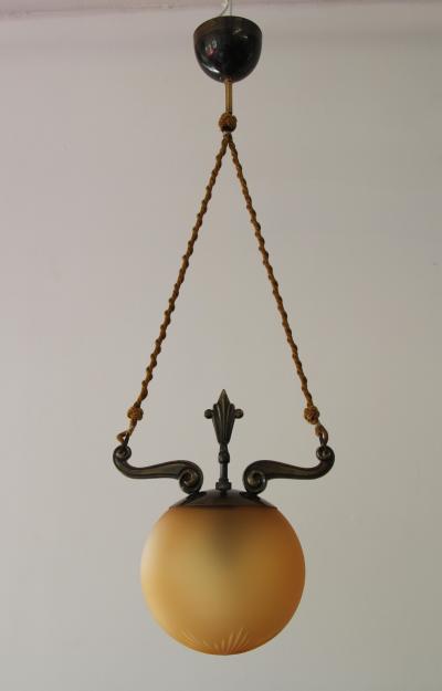 Knut Hallgren Swedish Grace Pendant 1930s