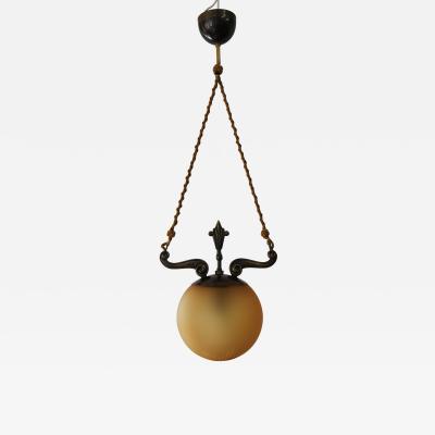 Knut Hallgren Swedish Grace Pendant 1930s
