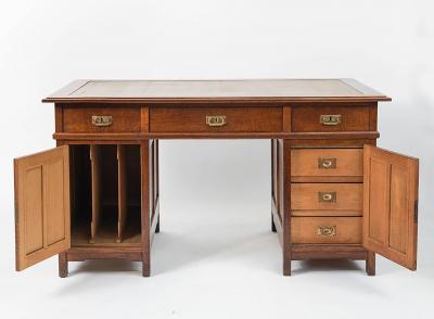 Koloman Moser Exceptional Inlaid Secessionist Desk