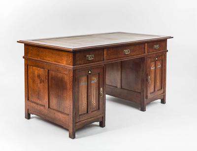 Koloman Moser Exceptional Inlaid Secessionist Desk
