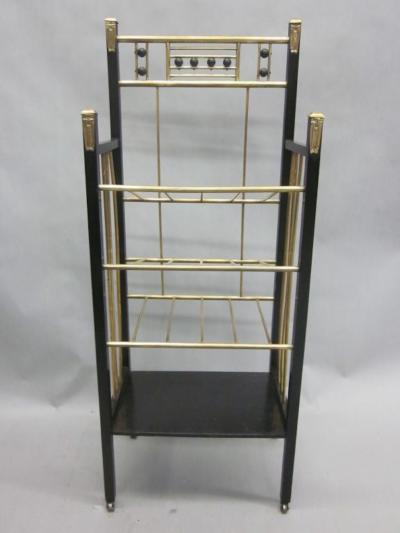 Koloman Moser Viennese Secession Etagere Magazine Stand in the Style of Koloman Moser