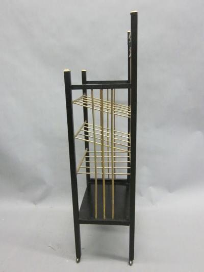 Koloman Moser Viennese Secession Etagere Magazine Stand in the Style of Koloman Moser