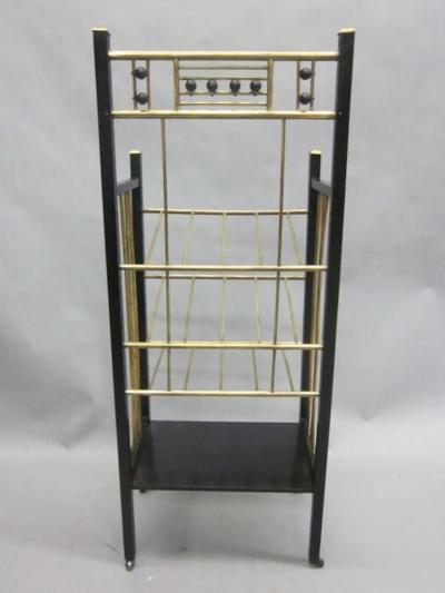 Koloman Moser Viennese Secession Etagere Magazine Stand in the Style of Koloman Moser