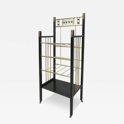 Koloman Moser Viennese Secession Etagere Magazine Stand in the Style of Koloman Moser