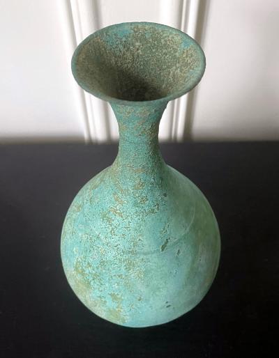 Korean Bronze Bottle Goryeo Dynasty