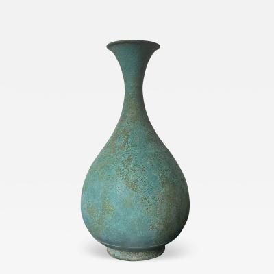 Korean Bronze Bottle Goryeo Dynasty