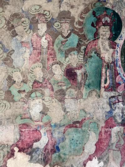 Korean Buddhist Temple Scroll Painting Sinjung Taenghwa Joseon Dynasty