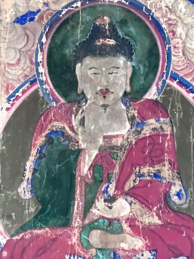 Korean Buddhist Temple Scroll Painting Sinjung Taenghwa Joseon Dynasty