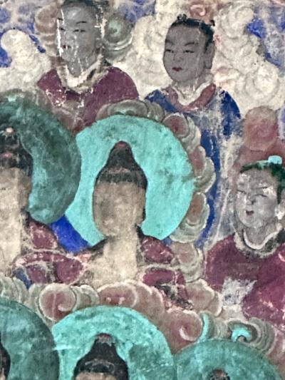 Korean Buddhist Temple Scroll Painting Sinjung Taenghwa Joseon Dynasty