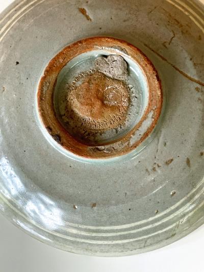 Korean Celadon Inlay Plate Goryeo Period