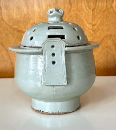 Korean Celadon Ritual Incense Burner Joseon Dynasty