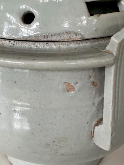 Korean Celadon Ritual Incense Burner Joseon Dynasty