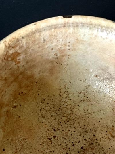 Korean Ceramic Buncheong Ware Tea Bowl Early Joseon Dynasty