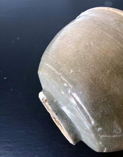 Korean Ceramic Celadon Deep Bowl Goryeo Dynasty