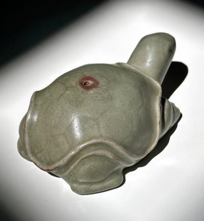 Korean Ceramic Celadon Turtle Form Water Dropper Goryeo Period