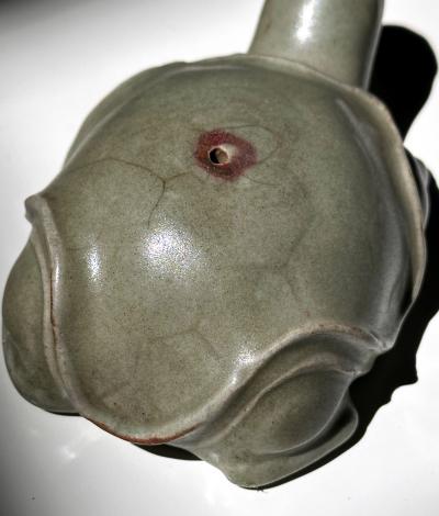 Korean Ceramic Celadon Turtle Form Water Dropper Goryeo Period