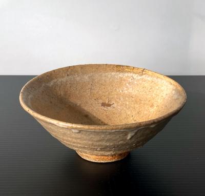 Korean Ceramic Ido Tea Bowl Chawan Joseon Dynasty