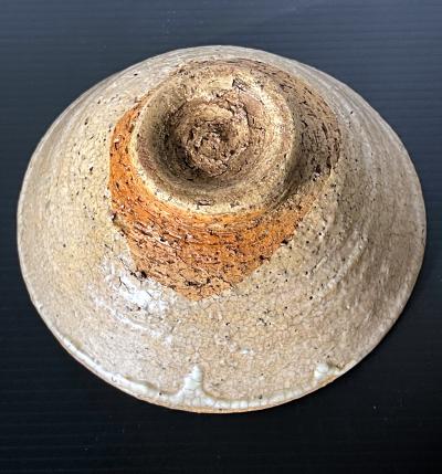 Korean Ceramic Ido Tea Bowl Chawan Joseon Dynasty