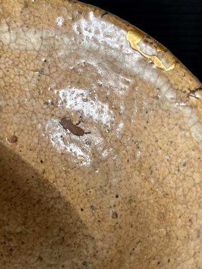 Korean Ceramic Ido Tea Bowl Chawan Joseon Dynasty