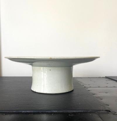 Korean Ceramic Ritual Offering Vessel with Inscription Joseon Dynasty