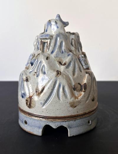 Korean Ceramic Scholar Brush Rest Joseon Dynasty