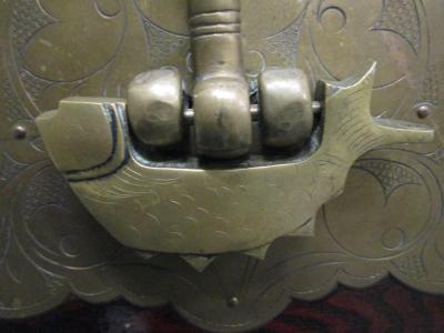 Korean Elm Tansu Chest with Brass Hardware