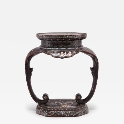 Korean Mother of Pearl Stool