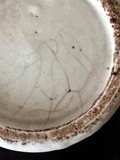 Korean Reticulated Celadon Brush Holder Joseon Dynasty