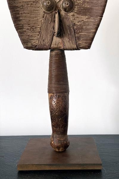 Kota Reliquary Figure Sculpture Mahongwe People Gabon