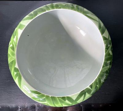 Kozan Makuzu Japanese Ceramic Centerpiece Bowl Makuzu Kozan Meiji Period