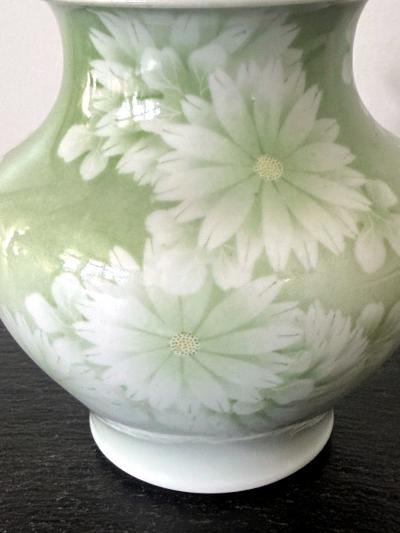 Kozan Makuzu Japanese Ceramic Vase by Makuzu Kozan