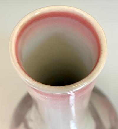 Kozan Makuzu Japanese Porcelain Dragon Glazed Vase Mazuku Kozan